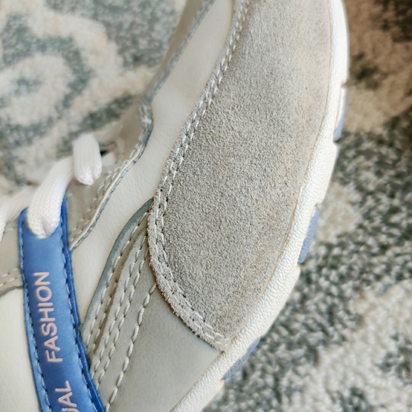 DOG & CATS Men's Gray & Purple Casual Lace-up Stylish Walking Gym Shoes US 5.5 - Picture 4 of 7